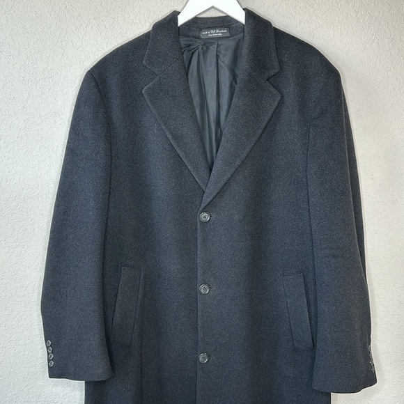 Chereskin Italian Cashmere Blend 3 Button Coat Size L-42 - Picture 2 of 13